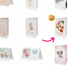 Gratis proefdruk geboortekaartjes gratis babyspullen