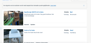 Gratis Babyspullen via Marktplaats gratis babyspullen